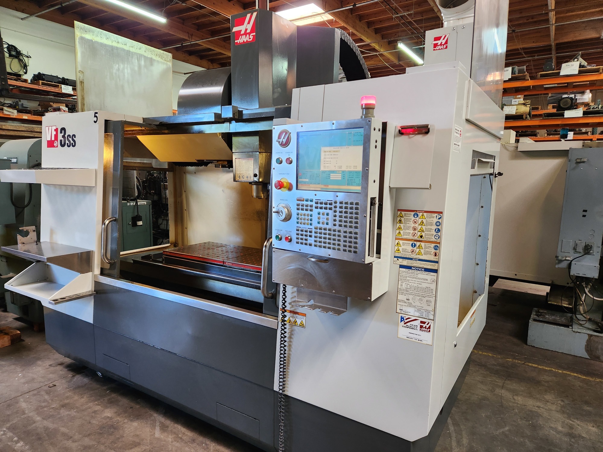 2010 HAAS VF-3SS Vertical Machining Centers | SMS Engineering
